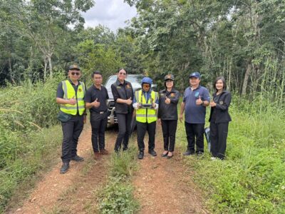 ผู้ตรวจเงินแผ่นดิน (สตภ.9) ร่วมตรวจสอบสังเกตการณ์บริเวณพื้นที่ดำเนินกิจกรรมปลูกป่าทั่วไป ณ ท้องที่ตำบลต้นธงชัย อำเภอเมือง จังหวัดลำปาง โดยใช้อากาศยานไร้คนขับ (โดรน)